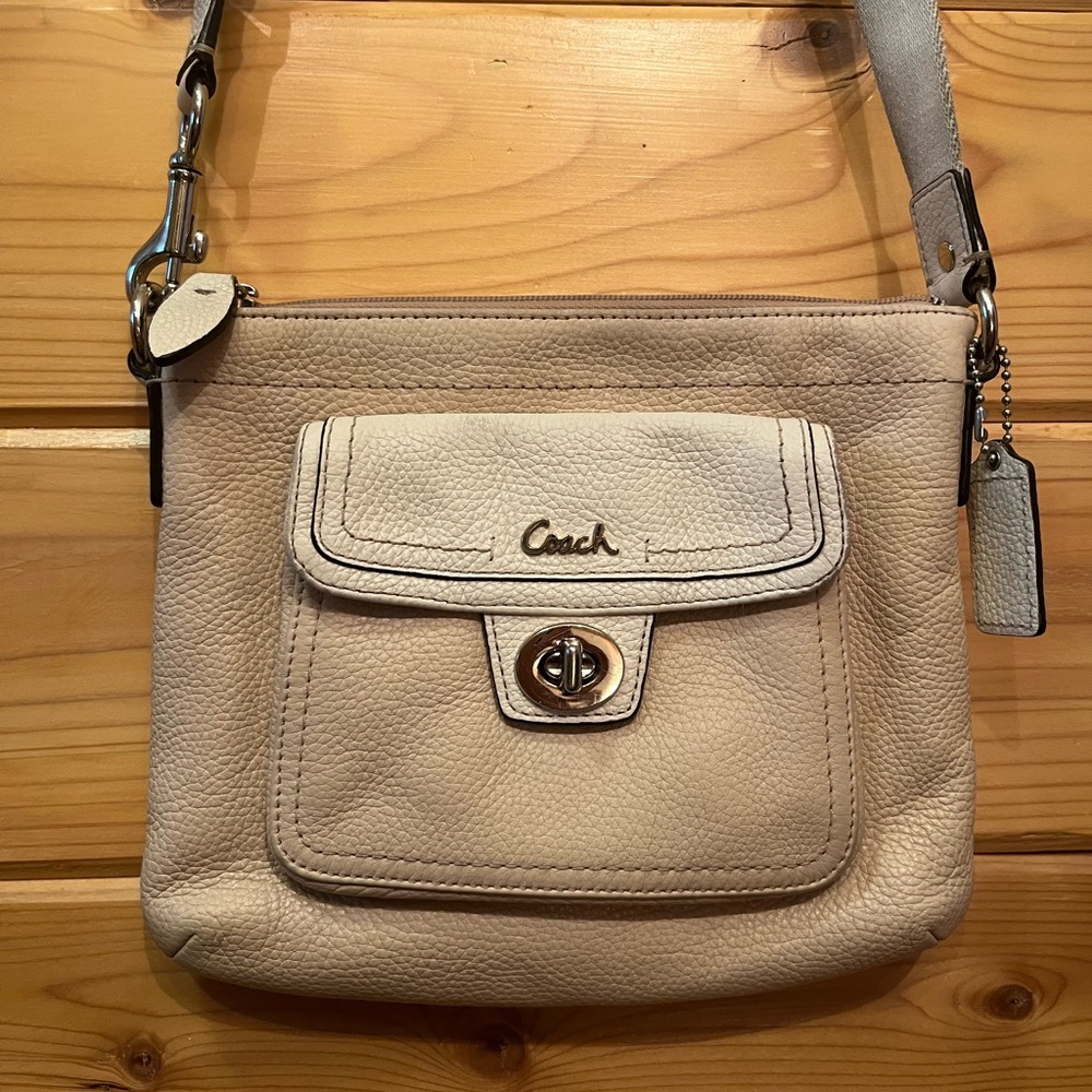 Coach Beige Crossbody Bag
